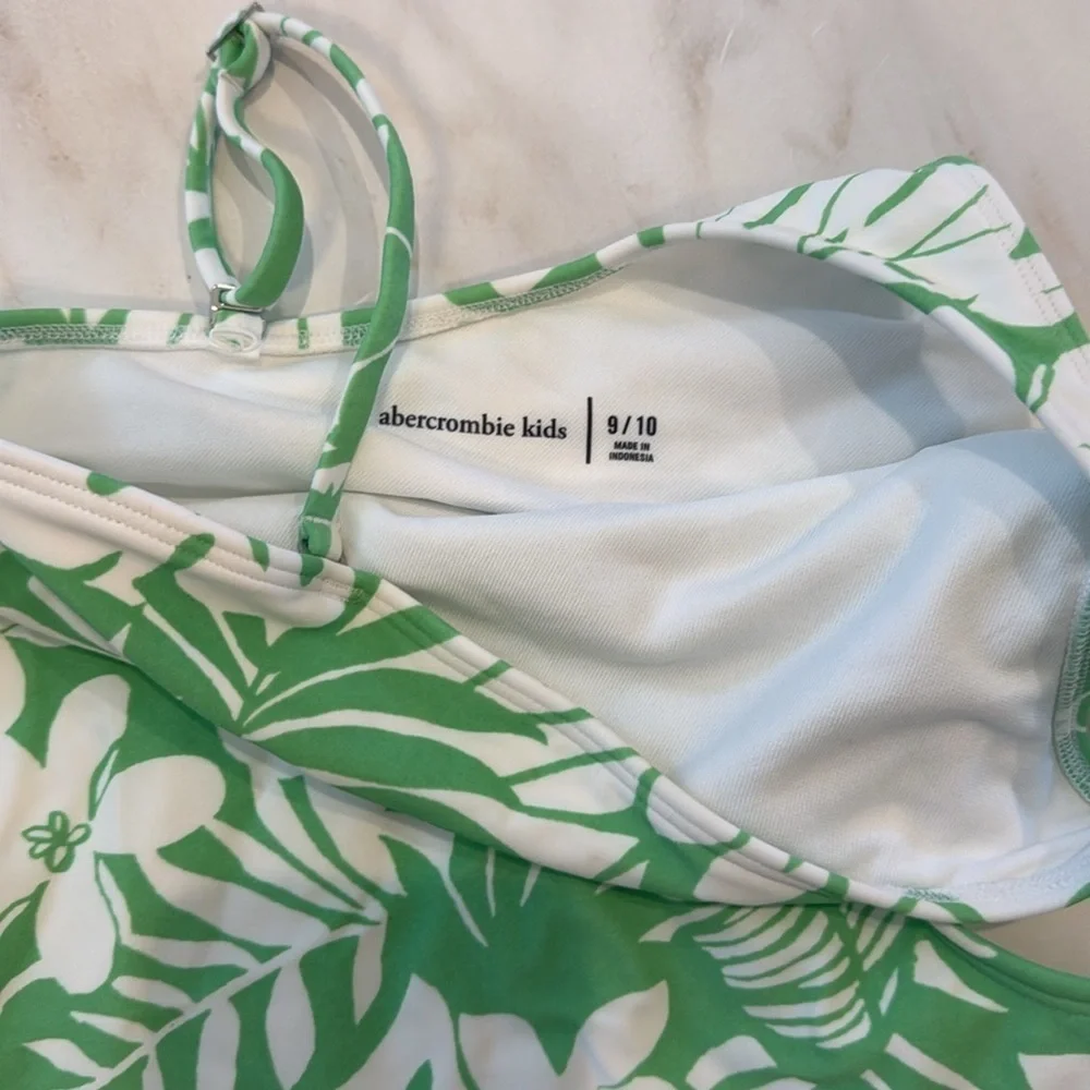 Abercrombie Kids Aysmmetrical Cut Out Floral Swimsuit!